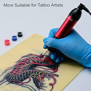 Amazon.com: Wormhole Tattoo Pen Kit Rotary Tattoo Machine